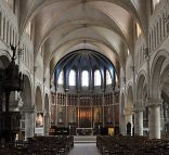 La nef de l'église Saint-Gervais à Rouen