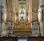 Le chœur de l'abbatiale Saint-Ouen à Rouen