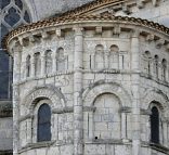 Absidiole romane de l'église Saint-Eutrope à Saintes