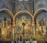 Les peintures du chœur de l'église Saint-Clodoald