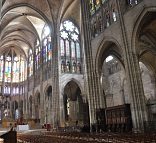La nef de la basilique Saint-Denis