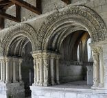 L'entr�e de la salle capitulaire