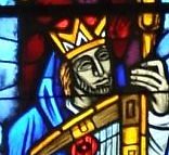 Le roi David dans l'Arbre de Jessé moderne