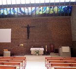La nef de l'église Saint-Vincent-de-Paul à Villepreux La nef de l'église Saint-Vincent-de-Paul à Villepreux