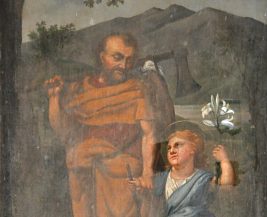 Joseph et l'Enfant Jésus, détail