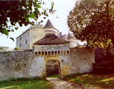 L'entrée du château