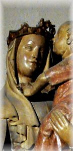 La Vierge à l'oiseau, détail La Vierge à l'oiseau, détail