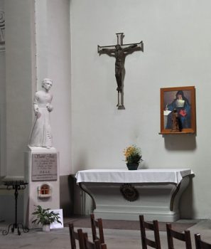 Autel et statue-reliquaire de saint Just