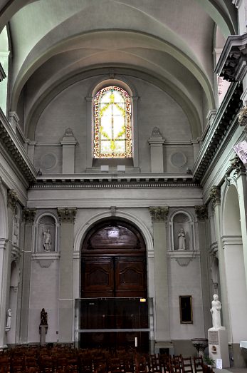 Le croisillon gauche du transept 