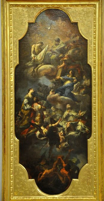 «Glorification de la Sainte Croix» de Corrado Giaquinto