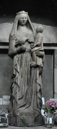 Vierge à l'Enfant dans l'autel de la Vierge