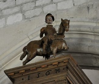 Saint Julien sur sa monture