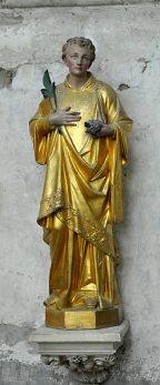 Statue d'un saint martyr