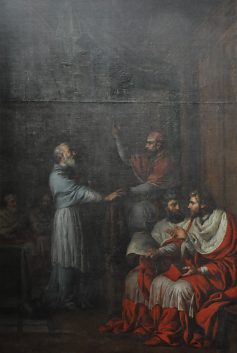 «Thomas Becket et Alexandre III» par Michel Honoré Bounieu (1740-1814) 