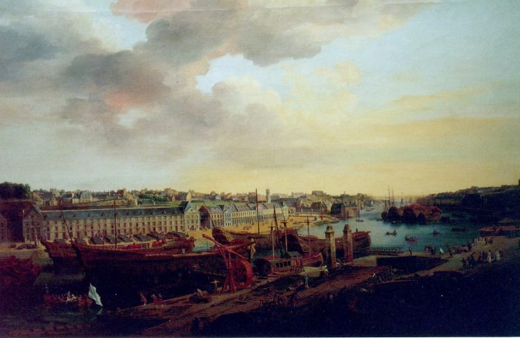 «Le port de Brest» de van Blarenberghe