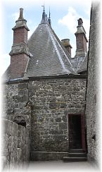 Porte de la Tour du Chat conduisant à la chambre occupée par le jeune Chateaubriand