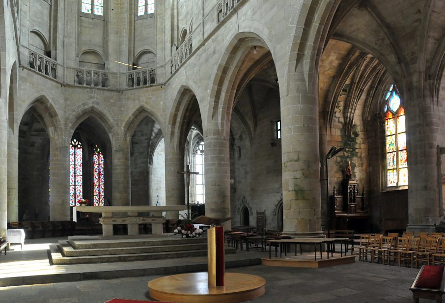 Vue d'ensemble du chœur de Saint-Malo