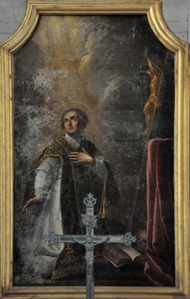 «Saint Mathurin», tableau dans la chapelle Saint-Mathurin