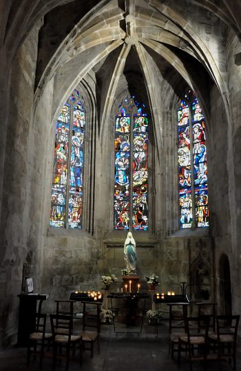 Chapelle rayonnante sud de la Vierge