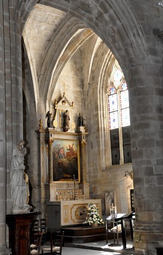 Chapelle Saint-François dans le déambulatoire sud