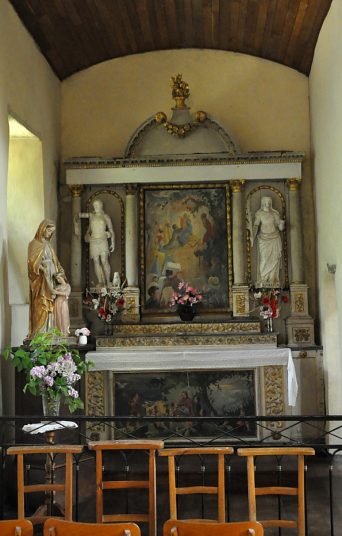 Le retable de la chapelle Saint–Étienne