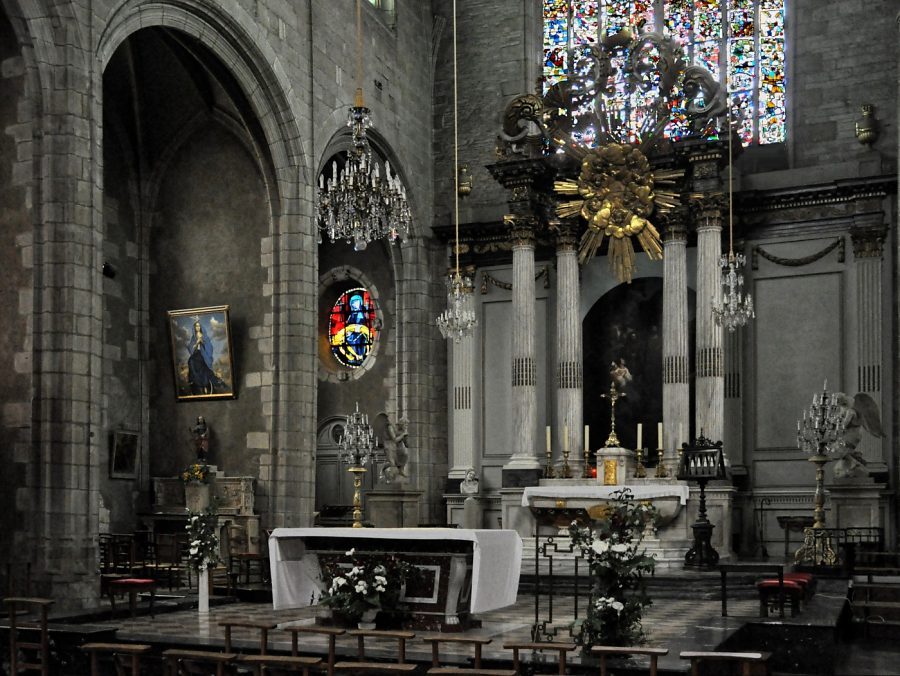 Le chœur de l'église Saint-Germain