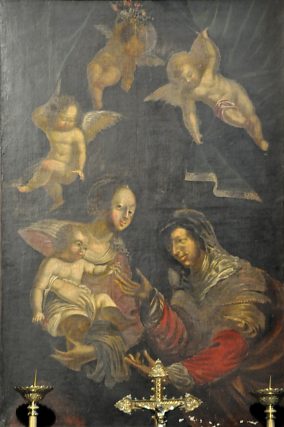 «La Vierge présentant l'Enfant Jésus à sainte Anne»
