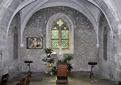 Chapelle latérale de la Vierge