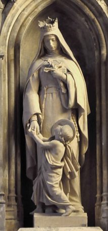Sainte Jeanne de France par Henri Chapu, 1879