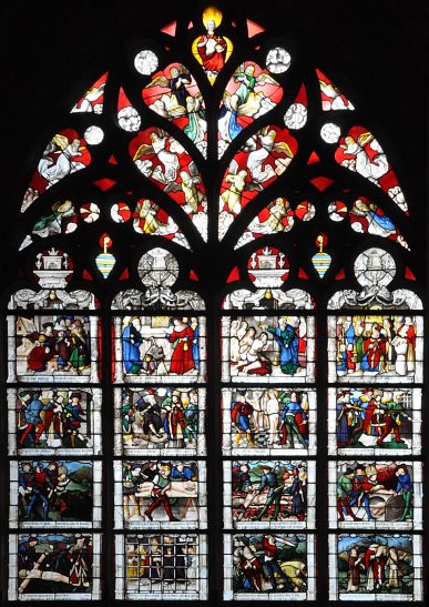 Vitrail de la vie de saint Denis de Paris, 1517-1518