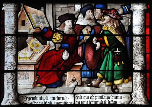 Vitrail de la vie de saint Denis de Paris, 1517-1518