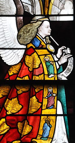 L'archange Gabriel dans l'Annonciation (1448-1450)