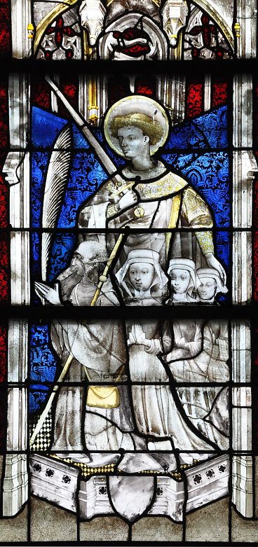 Saint Georges présente des membres de la famille Aligret.