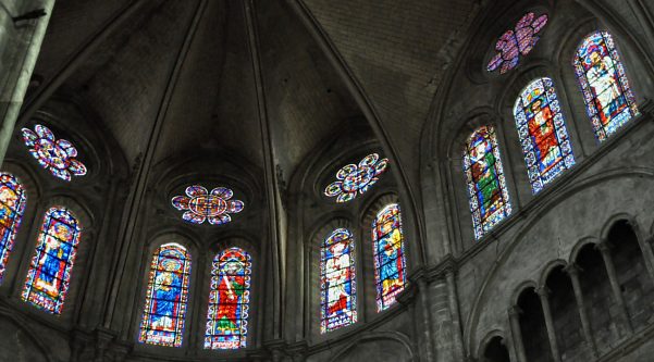 Les grandes fenêtres du chœur (vers 1220-1225)