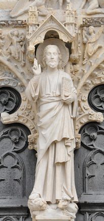 La statue du Sacré Cœur