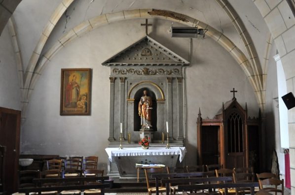 La chapelle du Sacré-Cœur dans le croisillon nord du transept