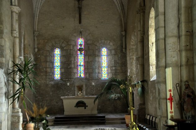 Le sanctuaire (construit au XIIe siècle)