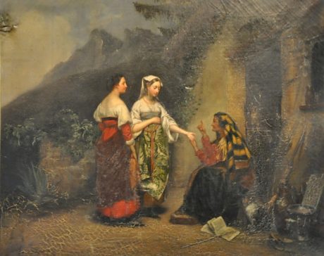 «La Main chaude» de Louis Léopold Boilly (1761-1845)