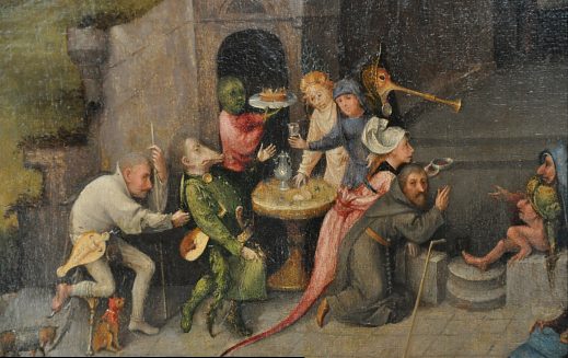 «La Tentation de saint Antoine» d'après Hieronymus Bosch (1453?-1516)