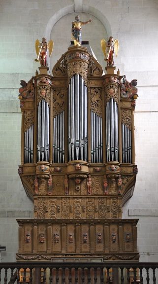 Le buffet d'orgue de Saint-Pierre (1614)