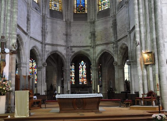 Le chœur de Saint-Pierre