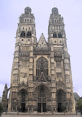 La façade de Saint-Gatien