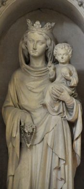 La Vierge à l'Enfant au chapelet