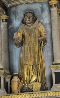 Statue de saint Fiacre