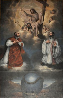 «L'Apparition du Christ à saint Ignace et à saint François-Xavier»