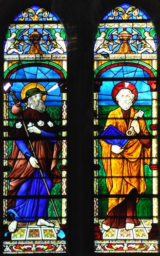 Saint Jacques le Majeur et saint Pierre