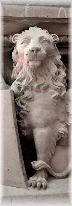 Le lion de Marc dans l'ornementation du matre-autel