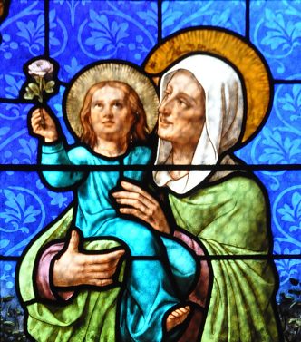 Saint Georges et sainte Anne