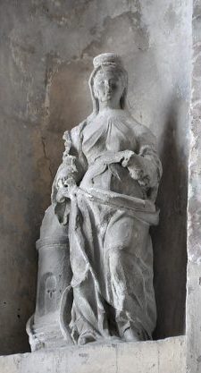 Statue de sainte Barbe, auteur inconnu