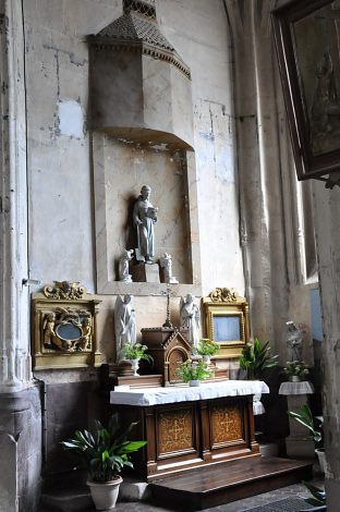 La chapelle latérale sud «Saint–Fiacre»